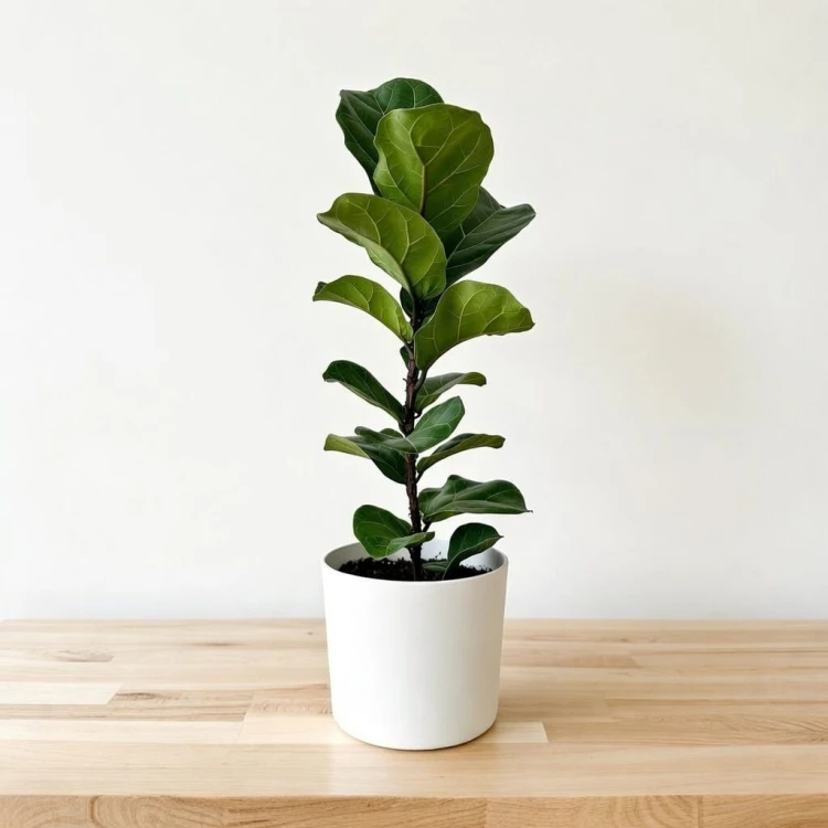 Ficus Lyrata Bambino Fikus Dębolistny Figowiec P17 #2
