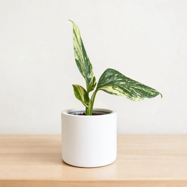 Monstera Standleyana Yellow Variegata P9 #2