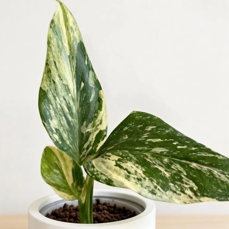 Monstera Standleyana Yellow Variegata P9 #3