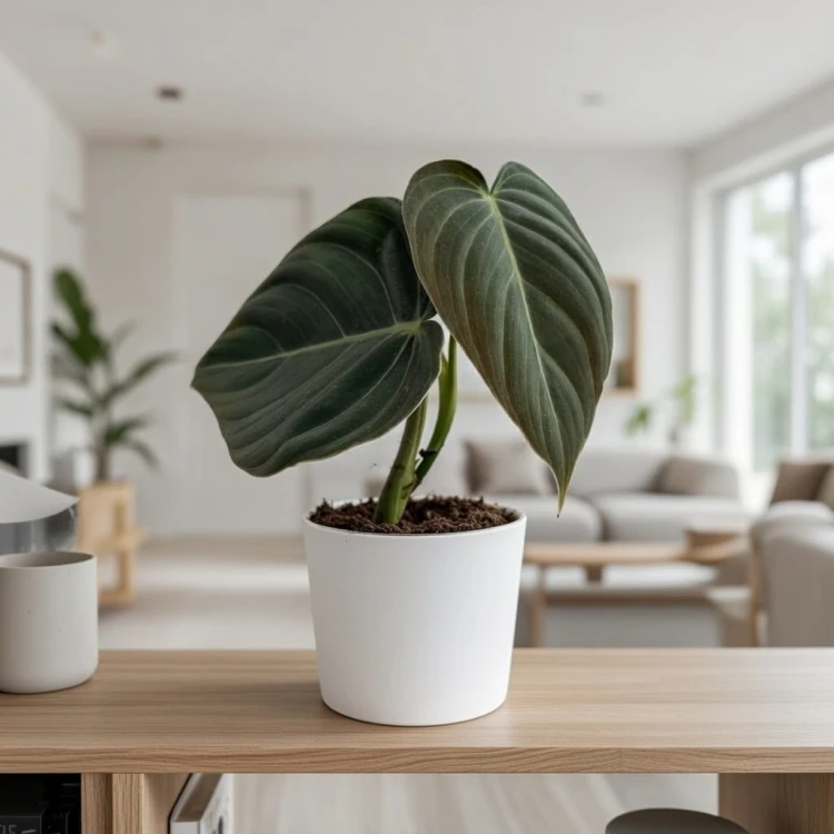 Philodendron Melanochrysum Filodendron P9 #4