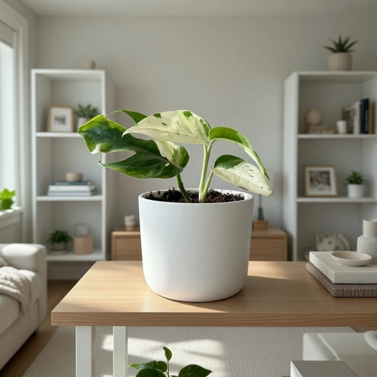 Epipremnum pinnatum Marble Variegata P9 #5