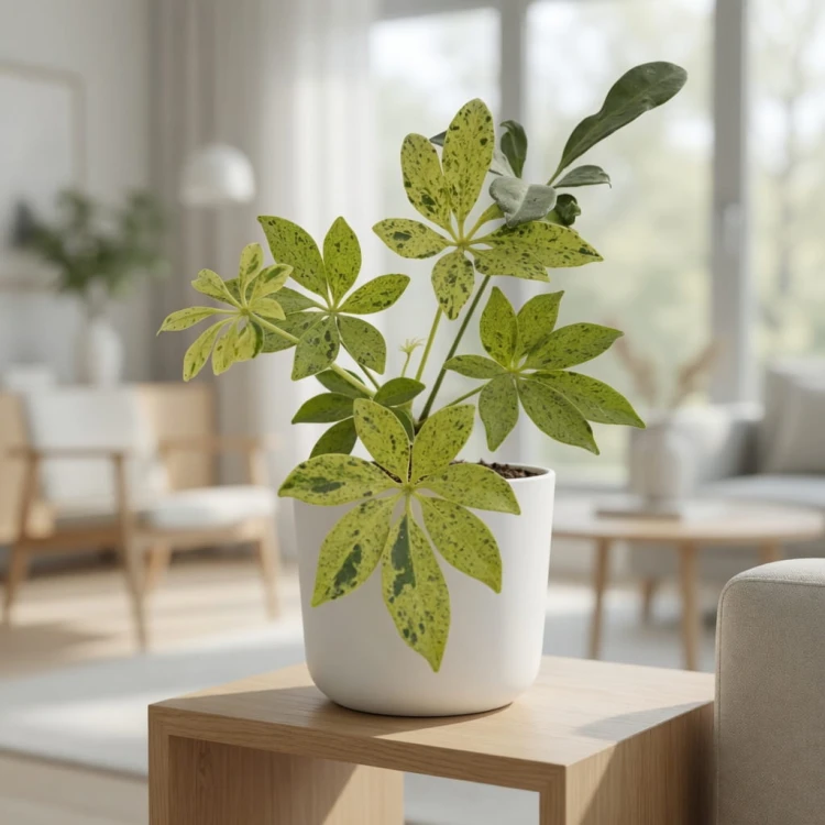 Schefflera arboricola Anna Szeflera drzewiasta P9