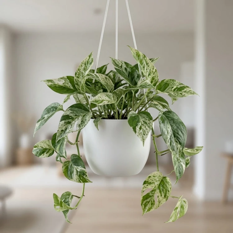 Epipremnum pinnatum Marble King P17 wisząca
