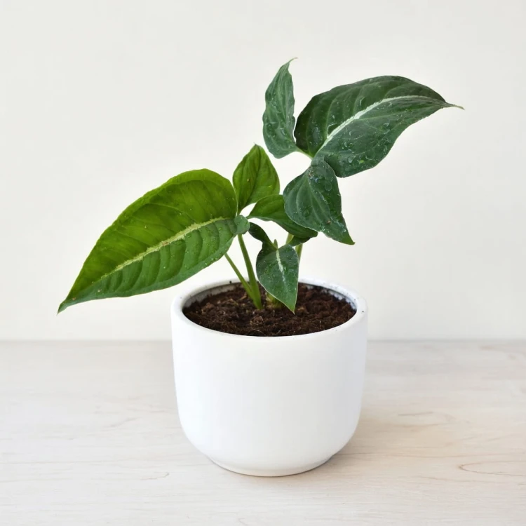 Syngonium Wendlandii Green Velvet Zroślicha P9 #1