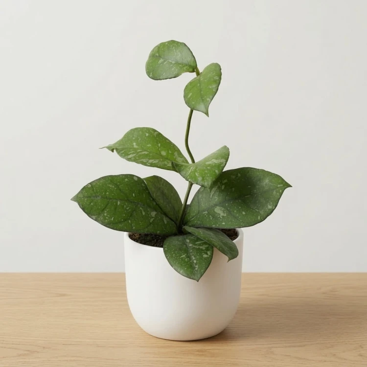 Hoya crassipetiolata Splash Hoja P9