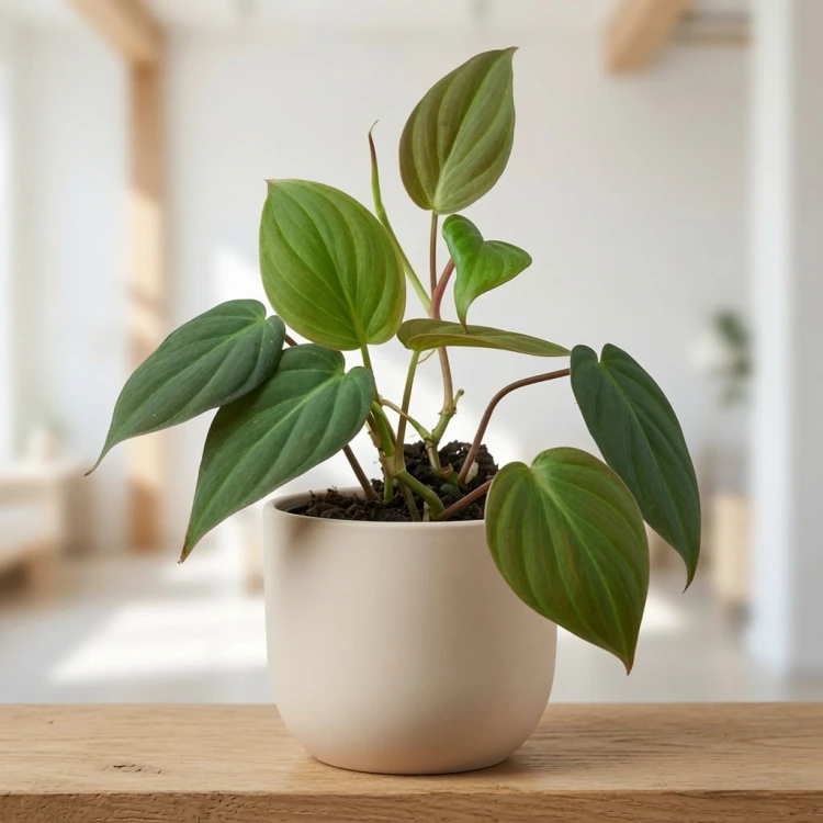 Philodendron Scandens Micans Filodendron P9 #4