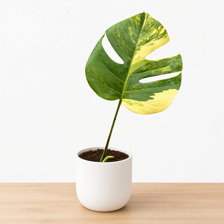 Monstera deliciosa Variegata Aurea Dziurawa P12