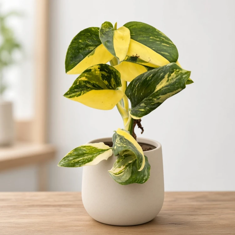 Monstera Standleyana Yellow Variegata P9