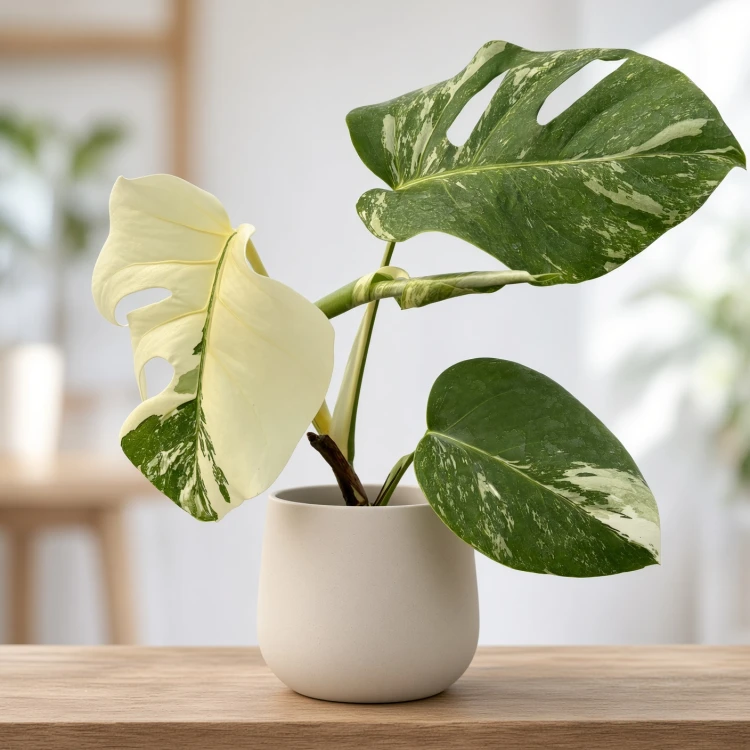 Monstera deliciosa Variegata