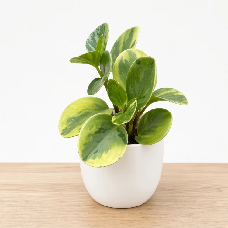 Peperomia obtusifolia Marble Variegata P9