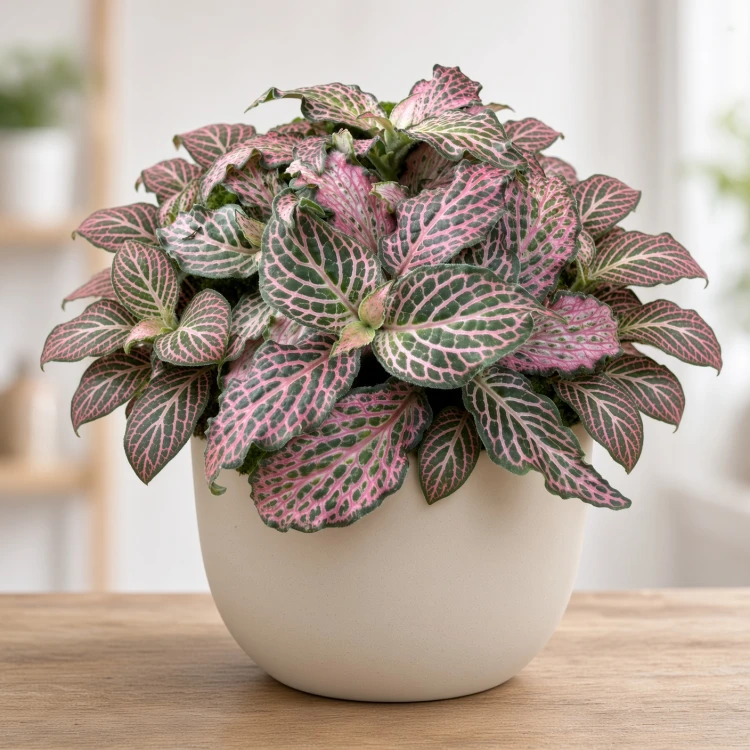 Fittonia Mosaic Pink Forest Flame Fitonia P9