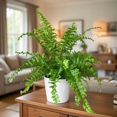 Paproć Nephrolepis biserrata Fishtail P13