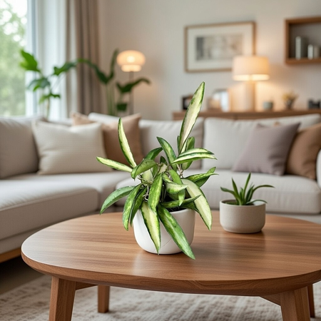 Hoya wayetii Tricolor Hoja P6